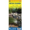 british columbia travel map itm 1130 1 p