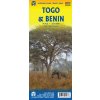 mapa Benin, Togo 1:530 t. ITM