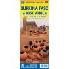 mapa Burkina Faso 1:950 tis.,West Africa 1:4,8 mil. ITM