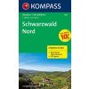 Schwarzwald Nord (set 2 map, Kompass - 886)