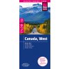 mapa Canada west (Kanada západ) 1:1,9 mil. voděodolná