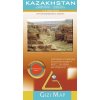 mapa Kazakhstan & Kyrgystan-Tajikistan-Turkmenist-Uzbék 1:3 mil. geogr.
