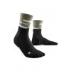 CEP vysoké ponožky 4.0 - dámské - olivová/černá (Velikost 0)