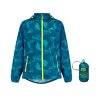Mac In A Sac Origin Packable Waterproof Jacket, Teal Camo (Velikost 0)