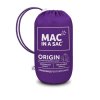 Mac In A Sac Origin Packable Waterproof Jacket, Purple (Velikost 0)
