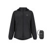 Mac In A Sac Origin Packable Waterproof Jacket, Jet Black (Velikost 0)