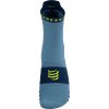 Compressport ponožky Pro Racing Trail - tmavě modrá/modrá (Velikost S)