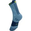 Compressport ponožky Pro Racing Trail - tmavě modrá/modrá (Velikost S)