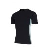 LASTING merino tričko TARGON - pánské - černé (Velikost L)