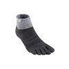 Injinji ponožky TRAIL mini - černá/šedá (Velikost L)