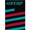 CEP vysoké ponožky - limitovaná edice - dámské - černá/červená/modrá (Velikost S)