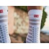 Compressport ponožky Pro Racing Run Ultralight - světle modrá/žlutá (Velikost M)