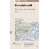 mapa Grindelwald (Männlichen-Kleine Scheidegg-First) 1:25 t.  t - starší vydání