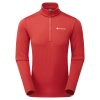Montane mikina Protium Pull-On - pánská - tmavě červená (Velikost S)