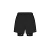 CEP běžecké šortky 2 v 1 - dámské - černá (Velikost XS)