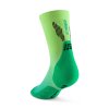 CEP vysoké ponožky GRADIENT - pánské - zelená/žlutá (Velikost M)
