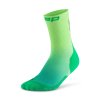 CEP vysoké ponožky GRADIENT - pánské - zelená/žlutá (Velikost M)