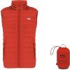 Mac In A Sac Alpine Packable Men's Down Vest, Burnt Orange (Velikost L)
