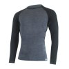 LASTING merino tričko MARIO - pánské - šedé (Velikost L)
