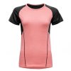 Devold tričko Merino 130 RUNNING krátký rukáv - dámské - růžová (Velikost L)