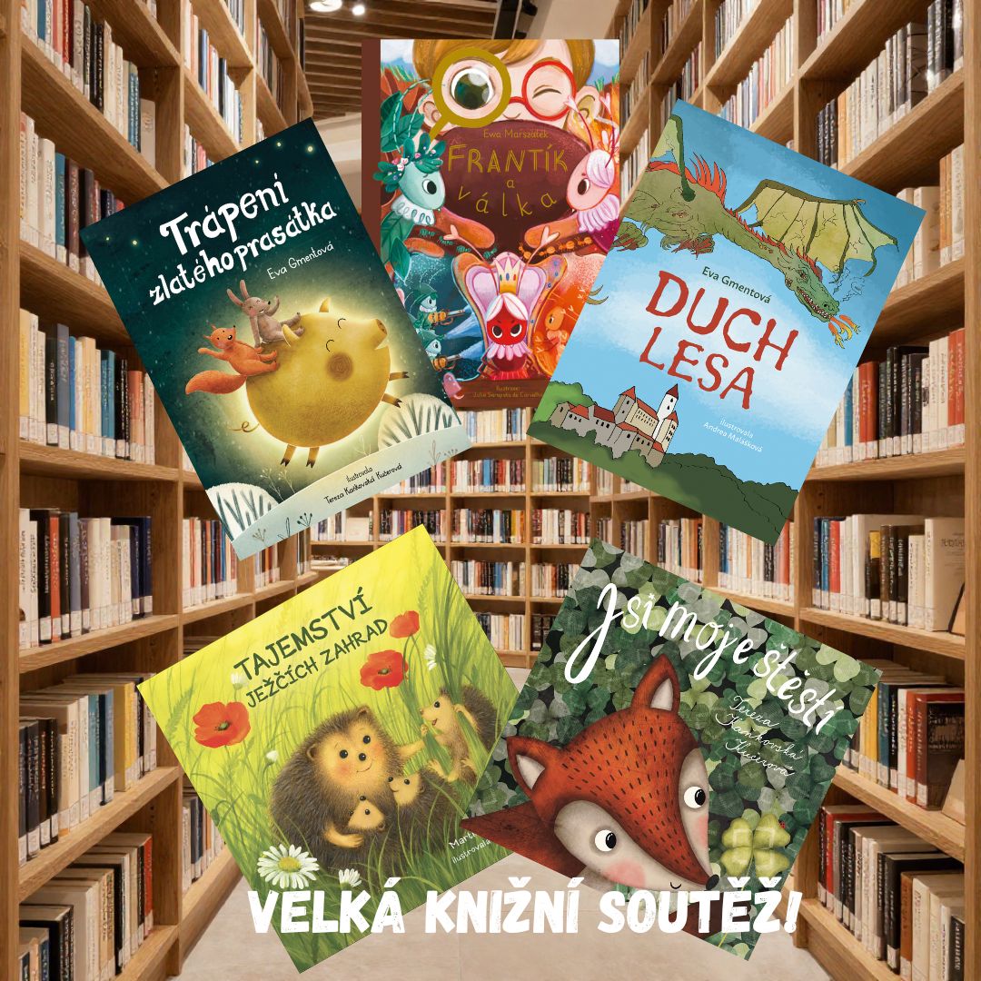 Březen – měsíc knihy slavíme velkou soutěží o naše knihy