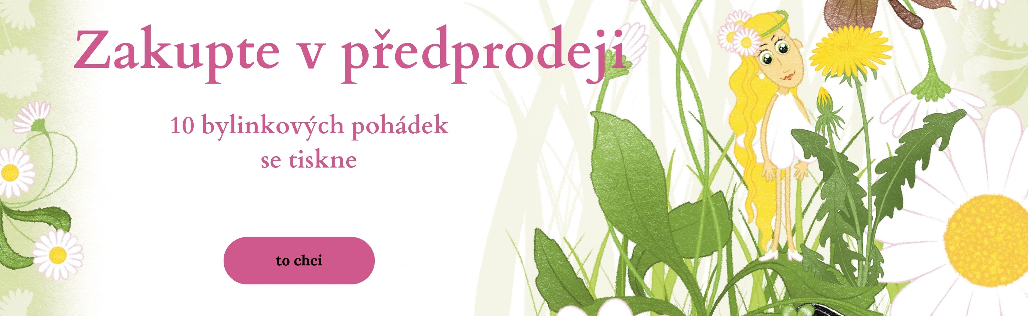 Předprodej knihy 10 bylinkových pohádek