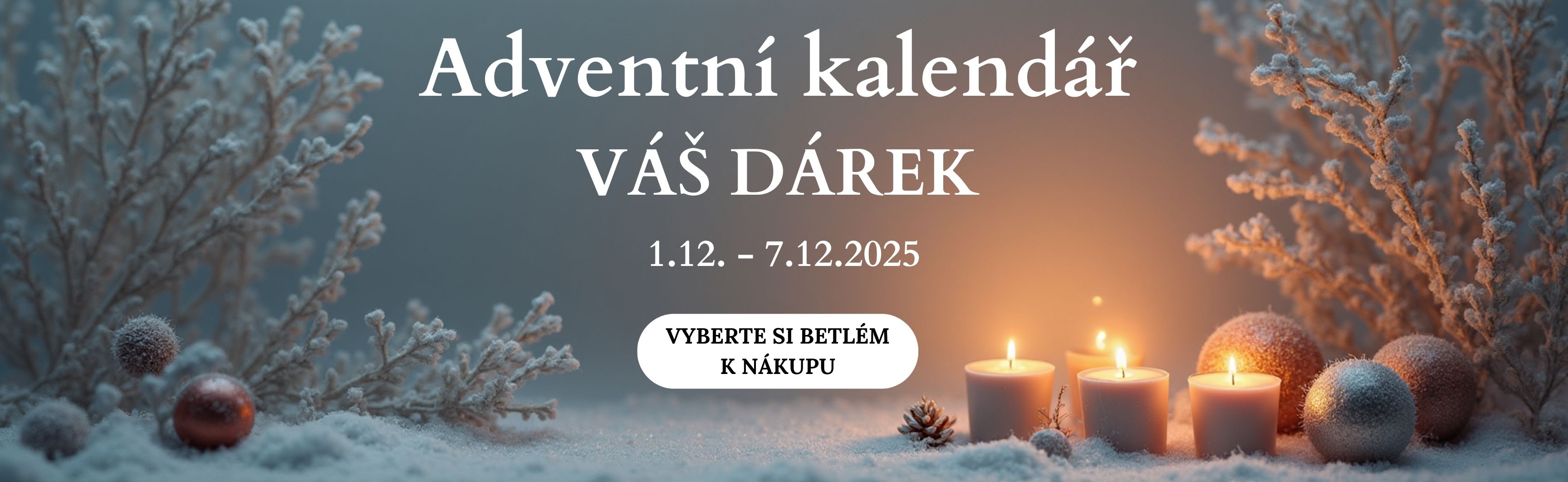Adventní kalendář dárek betlém