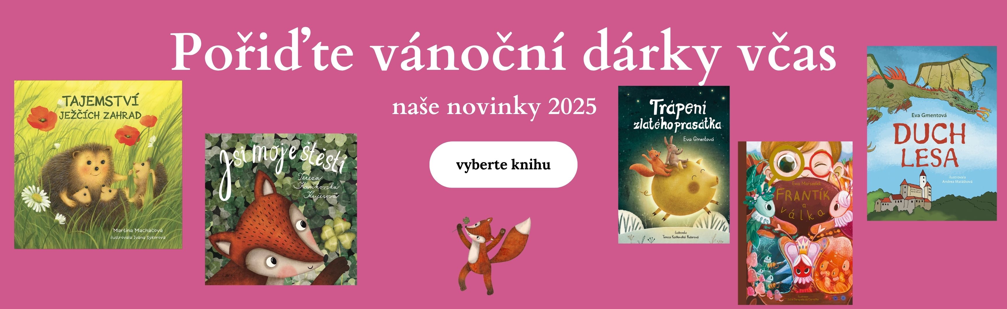 Novinky nakladatelství Knihy Radosti 2025