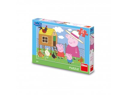 Puzzle Peppa Pig: Slepičky 24 dílků