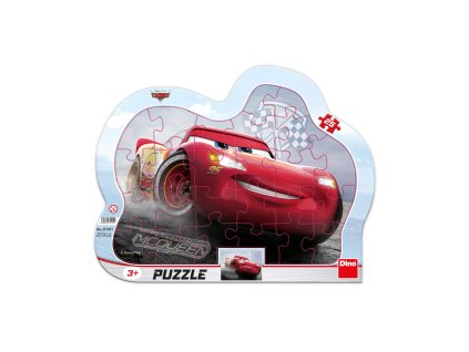 Puzzle Cars 3 Blesk McQueen 25 dílků deskové