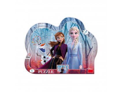 Puzzle Frozen II s Olafem 25 dílků deskové