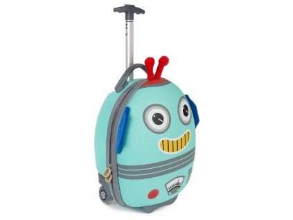 Cestovní dětský kufr na kolečkách Boppi Tiny Trekker - Robot_Knihy Radosti