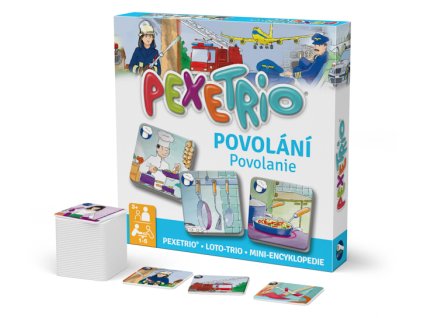 Pexetrio Povolání – dětské vzdělávací hry