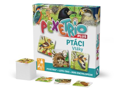 Pexetrio Ptáci,plus – dětské vzdělávací hry