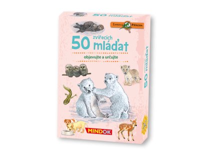 50 zvirecich mladat krabice 3D