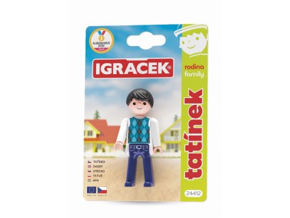 Igráček Rodina Tatínek - figurka