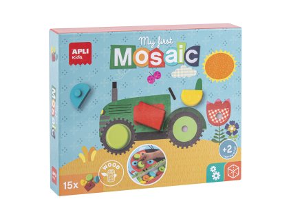 Moje první děřevěná mozaika