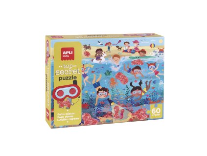 Tajné puzzle pláž_Apli Kids