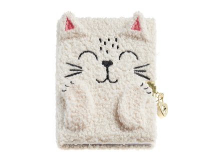 MR7495 01 DIARIO SECRETO Peluche Gato B2F