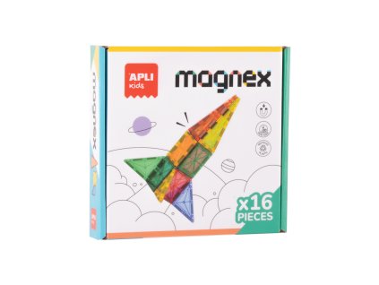 Magnex stavebnice 16 dílků_Apli Kids