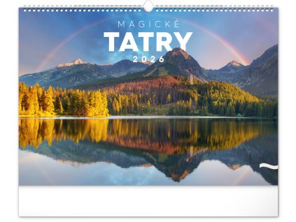 NOTIQUE Nástenný kalendár Magické Tatry 2026, Knihy Radosti