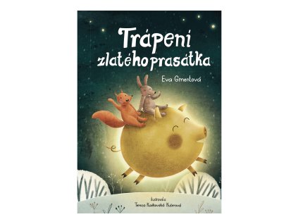 Trapeni zlatého prasatka obalka pozadi Knihy Radosti