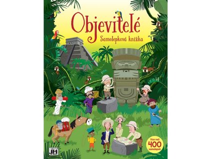 Velká samolepková knížka 5+ Objevitelé_Jiri Models_Knihy Radosti