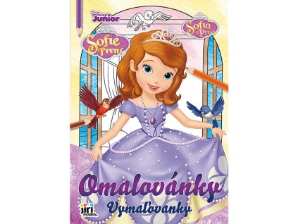 Omalovánky A4 Sofie První_Jiri Models_Knihy Radosti