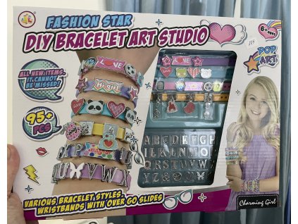 Výroba náramků kreativní sada 3 Knihy Radosti