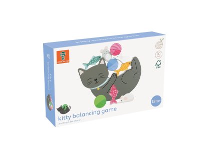 Orange Tree Toys balanční hra Kočka, krabice Knihy Radosti