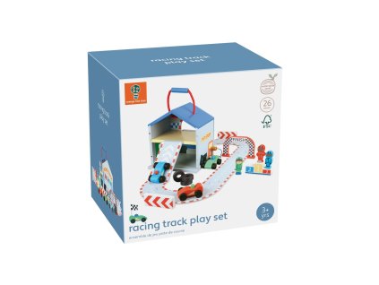 Orange Tree Toys Závodní dráha set krabice Knihy Radosti