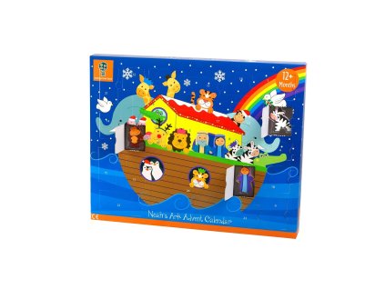 Orange Tree Toys Adventní kalendář Noemova Archa1 Knihy Radosti