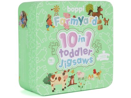 boppi 10 in 1 Puzzles Farmyard 8