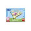 Dřevěné kostky Peppa Pig: Veselý den – 20 kostek